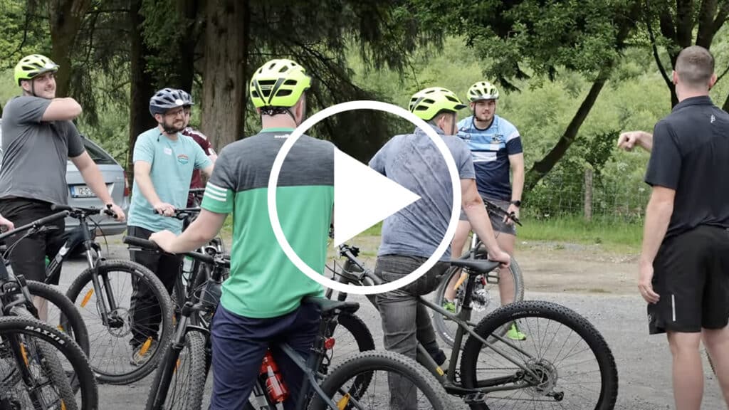Biking in Baunreagh, Slievebloom Mountains